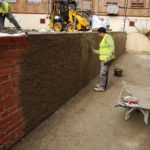Reparación muros fábrica